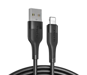 Joyroom S-1030M12 Ladekabel USB-A (M) - Lightning (M) 3A 1m schwarz 
