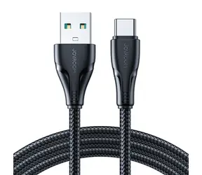 Joyroom S-UC027A11 Surpass Ladekabel USB-A (M) - USB-C (M) 3A 1,2 m schwarz