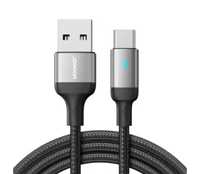 Joyroom S-UC027A10 Ladekabel USB-A (M) - USB-C (M) 3A 1,2 m schwarz
