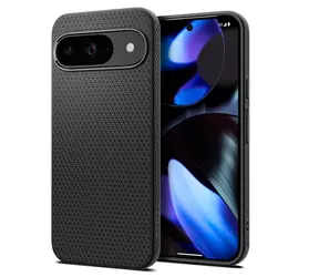 Spigen Liquid Air Schutzhülle für Google Pixel 9 Pro/Pixel 9 mattschwarz