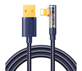 Joyroom S-UL012A6 Abgewinkeltes Ladekabel USB-A (M) - Lightning (M) 3A 1,2 m blau