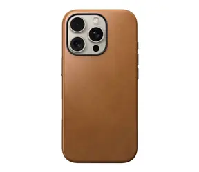 Nomad Traditional Leather Case Lederhülle für Apple iPhone 16 Pro english tan