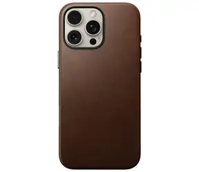Nomad Traditional Leather Case Lederhülle für Apple iPhone 16 Pro Max braun