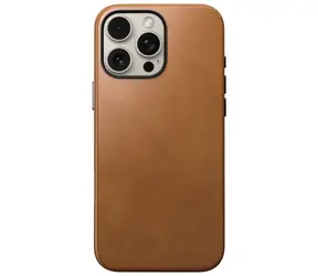 Nomad Traditional Leather Case Lederhülle für Apple iPhone 16 Pro Max english tan