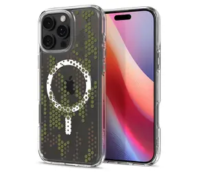 Spigen Ultra Hybrid MagSafe Schutzhülle für Apple iPhone 16 Pro Max digital camo