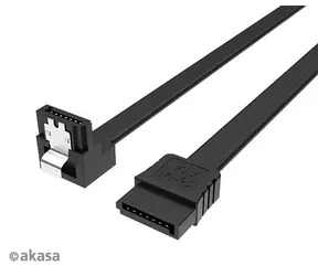 Akasa AK-CBSA09-05BK SATA 3 Kabel rechteckig 50 cm schwarz
