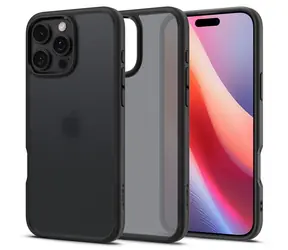 Spigen Ultra Hybrid Schutzhülle für Apple iPhone 16 Pro Max frostschwarz
