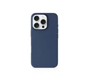 Epico Mag+ Lederschutzhülle mit MagSafe für Apple iPhone 16 Pro Max blau