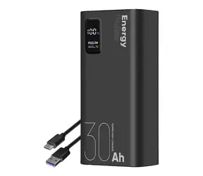 Obal:Me EnergyPulse Powerbank 30000mAh 22,5W schwarz
