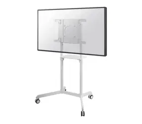 Neomounts NS-M1250WHITE mobiler Ständer für LCD-TV 37"-70" / Tragfähigkeit max. 70 kg / Neigung 5° / Drehung 90°