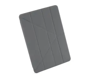 Pipetto Origami No1 Original Schutzhülle für Apple iPad 10,2" (2021/2020/2019) grau