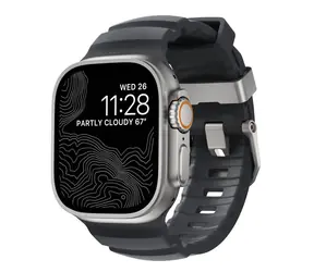Nomad Rocky Point Bandarmband für Apple Watch Ultra (49/45/44/42 mm) grau