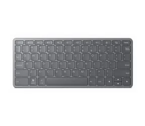 Lenovo Multi-Device Wireless Keyboard grau / Universelle mobile Tastatur / CZ&SK-Layout / Bluetooth / USB-C