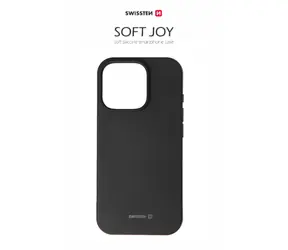 Swissten SOFT JOY Hülle für Apple iPhone 16 Pro schwarz