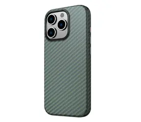 Swissten MagStick SHELL Hülle für Apple iPhone 16 Pro grün