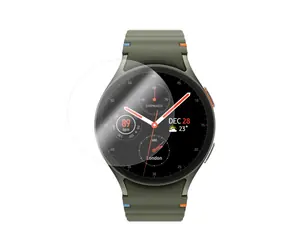 FIXED Schutzglas aus gehärtetem Glas für Smartwatch Samsung Galaxy Watch 7 (44 mm), 2 Stück in einer Packung, klar