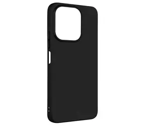 FIXED Hintere Gummiabdeckung Story für XIAOMI Redmi 13 4G/ POCO M6/M6 PLUS 5G Schwarz