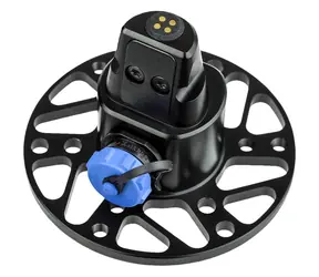 Cube Controls QRX Classic schwarz / Mechanischer Schnellspanner mit USB-Durchgang / 50,8-70 mm