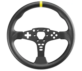 Moza ES 12 Zoll Felge Mod schwarz / Adapter für Lenkrad / rund 