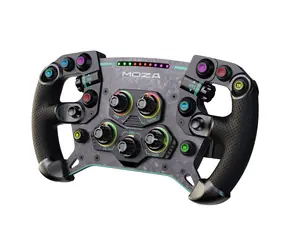 Moza GS V2P schwarz / Rennlenkrad / 2 Paddles / 21 Tasten 