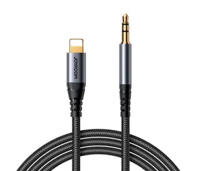 Joyroom SY-A06 Kabelbuchse 3,5 mm (M) - Lightning (M) 1,2 m grau