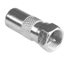 Sencor SAV 181-000 Schraub-F-Stecker/Stecker für koaxialen TV-Stecker 