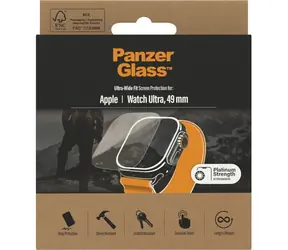 PanzerGlass gehärtetes Glas AB für Apple Watch Ultra 2/Ultra klar