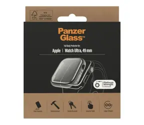 PanzerGlass Full Body AB Panzerglas für Apple Watch Ultra 49 mm klar