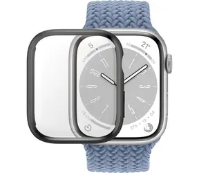 PanzerGlass Full Body D3O gehärtetes Glas für Apple Watch 9/8/7 41 mm Schwarz