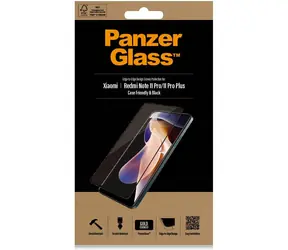 PanzerGlass gehärtetes Glas Case Friendly für Xiaomi Redmi Note 11 Pro/11 Pro PLUS schwarz