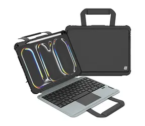 Nillkin Bumper GO Tastaturhülle (Version mit Hintergrundbeleuchtung) für iPad Pro 11 2024 schwarz