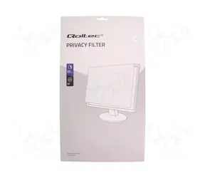 Qoltec 51061 Privatfilter 24" | 16:10 Uhr
