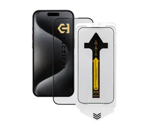 Tactical Impact BARRIER for Rookies Schutzglas für Apple iPhone 15 Pro
