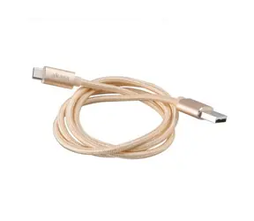Akasa USB-C 2.0 (M) - USB-A 2.0 (M) 1 m Gold