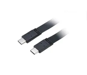 Akasa USB-C 3.1 Gen2 (M) - USB-C 3.1 Gen2 (M) 1 m schwarz / Slim / 10 Gbit/s 