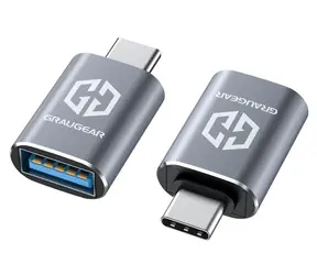 Graugear Adapter USB-C (M) - USB-A (F) Aluminium 