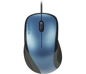 KAPPA Mouse - USB blau / kabelgebundene Maus / optisch / 1000 DPI / 3 Tasten / USB / 1,4 m