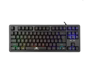 Baracuda KRILL Gaming Membrantastatur / US-Layout / 1,5m / RGB / USB / Antighosting 19 Tasten / schwarz