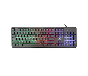 Baracuda STARFISH Gaming-Membrantastatur / US-Layout / 1,5 m / RGB / USB / Antighosting 19 Tasten