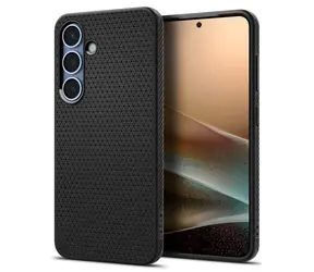 Spigen Liquid Air Schutzhülle für Samsung Galaxy S25 mattschwarz