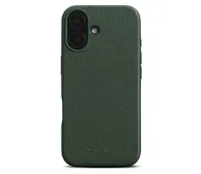 Woolnut Leather Case Schutzhülle für Apple iPhone 16 grün 