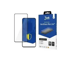 3mk HardGlass Max Lite Schutzglas für Motorola Moto G55 5G schwarz