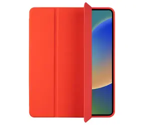 FIXED Padcover Hülle für Apple iPad mini (A17 Pro) mit Ständer, Sleep and Wake-Unterstützung, rot
