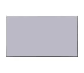 AVELI Premium Leinwand mit festem Rahmen 221x124(16:9) schwarz