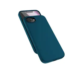 Epico Mag+ Silicone Case Pro Backcover für Apple iPhone 16e petrolblau
