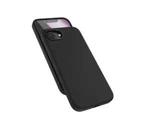 Epico Mag+ Silicone Case Pro Backcover für Apple iPhone 16e schwarz
