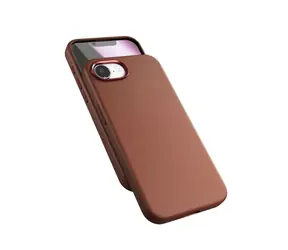 Epico Mag+ Leather Case Backcover für Apple iPhone 16e braun