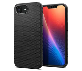 Spigen Liquid Air MagSafe Schutzhülle für Apple iPhone 16e mattschwarz