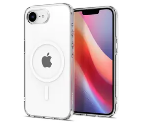 Spigen Liquid Crystal MagSafe Schutzhülle für Apple iPhone 16e klar weiß