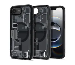Spigen Ultra Hybrid MagSafe Schutzhülle für Apple iPhone 16e Zero One schwarz